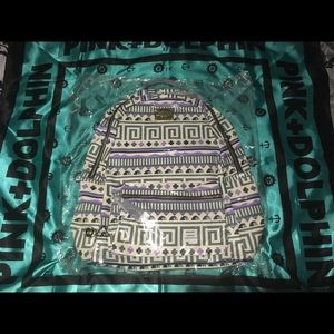 Pink Dolphin Navajo Backpack